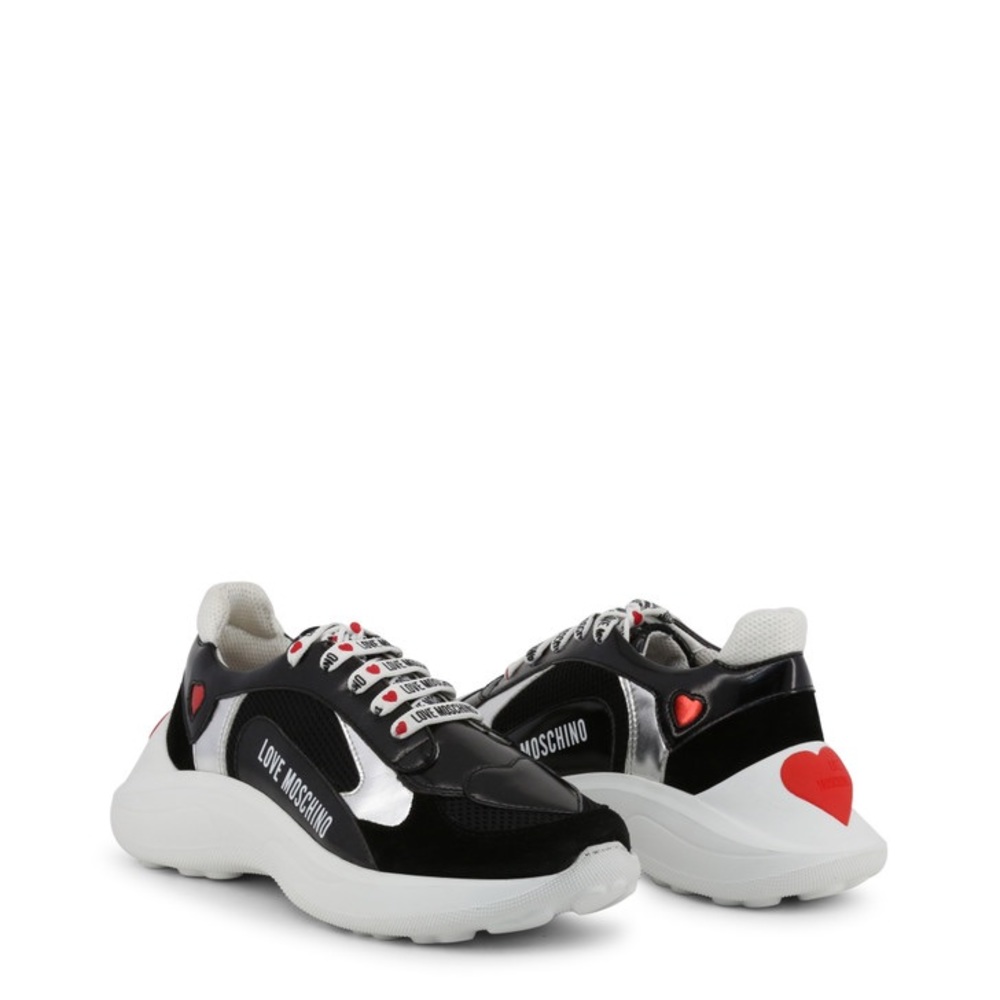 Love Moschino Women Sneakers Black Worn once